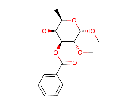 methyl 3-O-benzoyl-2-O-methyl-α-D-fucopyranoside