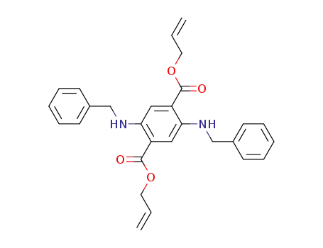 2,5-Bis-benzylamino-terephthalic acid diallyl ester