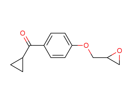 cyclopropyl-(4-oxiranylmethoxy-phenyl)-methanone