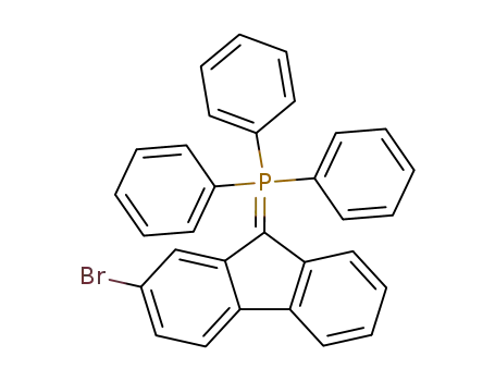 Molecular Structure of 7293-76-7 (Phosphorane, (2-bromo-9H-fluoren-9-ylidene)triphenyl-)