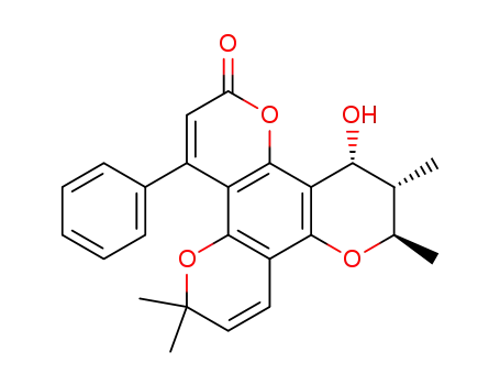 11,12-Dihydro-12α-hydroxy-6,6,10α,11α-tetramethyl-4-phenyl-2H,6H,10H-benzo[1,2-b:3,4-b':5,6-b'']tripyran-2-one
