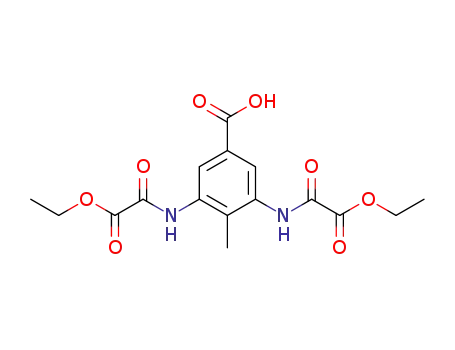 3,5-Bis-(ethoxyoxalyl-amino)-4-methyl-benzoic acid