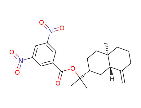 Molecular Structure of 107038-42-6 (β-eudesmyl 3,5-dinitrobenzoate)