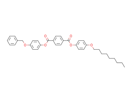 Molecular Structure of 142475-44-3 (Terephthalic acid 1-(4-benzyloxy-phenyl) ester 4-(4-nonyloxy-phenyl) ester)