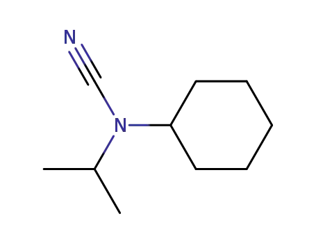 Molecular Structure of 97226-89-6 (N-isopropyl cyclohexyl cyanamide)