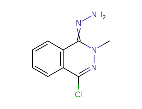 1(2H)-Phthalazinone, 4-chloro-2-methyl-, hydrazone