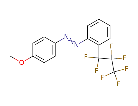 Diazene, [2-(heptafluoropropyl)phenyl](4-methoxyphenyl)-