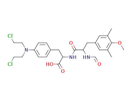 N-<N-Formyl-3,5-dimethyl-4-methoxy-phenylalanyl>-sarkolysin