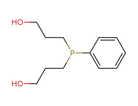 Molecular Structure of 2468-05-5 (1-Propanol, 3,3'-(phenylphosphinidene)bis-)
