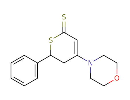 4-Morpholin-4-yl-6-phenyl-5,6-dihydro-thiopyran-2-thione
