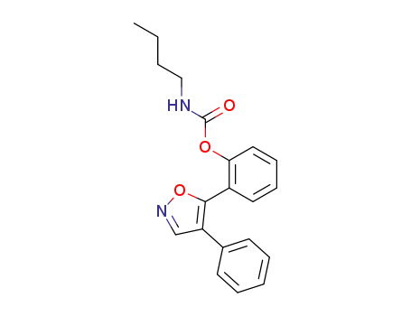 Butyl-carbamic acid 2-(4-phenyl-isoxazol-5-yl)-phenyl ester