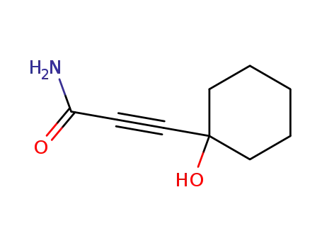 3-(1-hydroxy-1-cyclohexyl)-2-propynamide