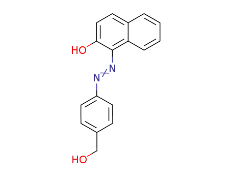 Molecular Structure of 18023-09-1 (2-Naphthalenol, 1-[[4-(hydroxymethyl)phenyl]azo]-)