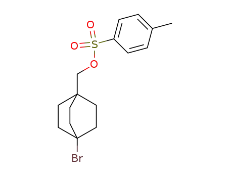 Molecular Structure of 2516-15-6 (1-Tosyloxymethyl-4-brom-bicyclo<2.2.2>octan)