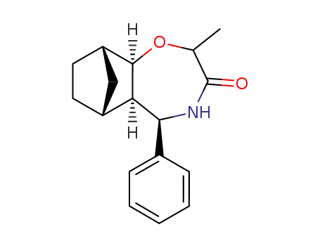 (1S,2R,7R,8R,9R)-4-Methyl-7-phenyl-3-oxa-6-aza-tricyclo[7.2.1.0<sup>2,8</sup>]dodecan-5-one