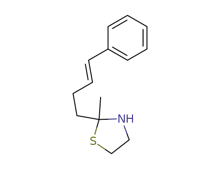 2-메틸-2-[(E)-4-페닐부트-3-에닐]티아졸리딘