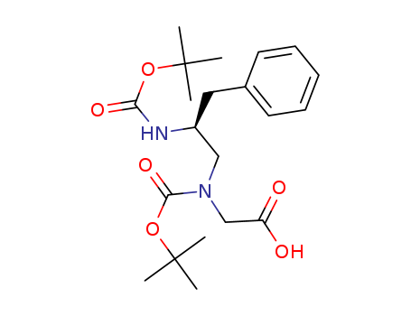 (2S)-N-(2-Boc-amino-3-phenylpropyl) Boc-glycine