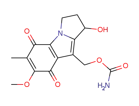 1-hydroxy-7-methoxy-2,6-dimethyl-5,8-dioxo-2,3,5,8-tetrahydro-1H-pyrrolo[1,2-a]indol-9-yl carbamate