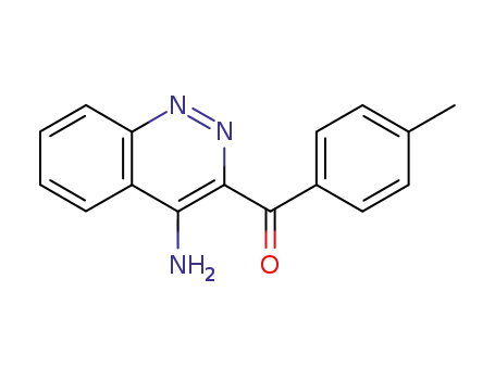 Methanone, (4-amino-3-cinnolinyl)(4-methylphenyl)-