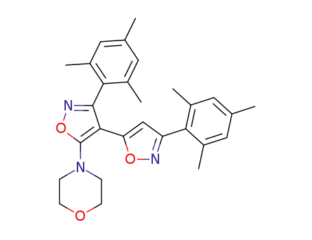 3-Mesityl-4-(3-mesityl-5-isoxazolyl)-5-morpholino-isoxazol