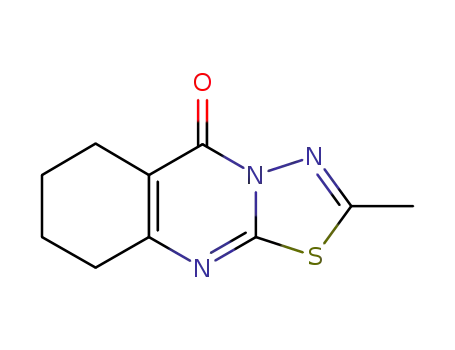5H-1,3,4-Thiadiazolo(2,3-b)quinazolin-5-one, 6,7,8,9-tetrahydro-2-methyl-