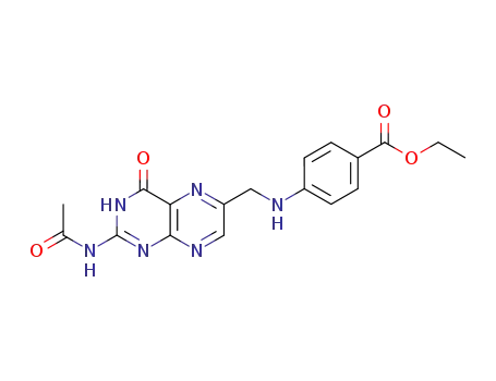ethyl N<SUP>2</SUP>-acetylpteroate