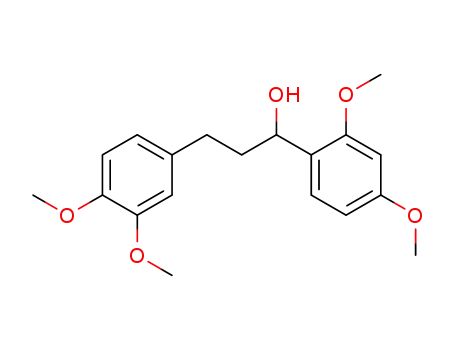 1-(2,4-dimethoxyphenyl)-3-(3,4-dimethoxyphenyl)propan-1-ol