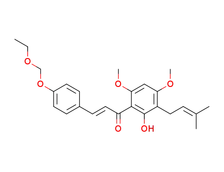 4-ethoxymethoxy-2'-hydroxy-4',6'-dimethoxy-3'-C-prenylchalcone