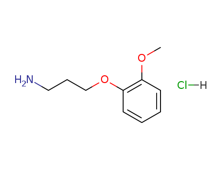 3-(2-Methoxyphenoxy)propan-1-amine hydrochloride