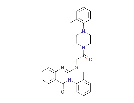 3-(2-methylphenyl)-2-({2-[4-(2-methylphenyl)piperazin-1-yl]-2-oxoethyl}sulfanyl)quinazolin-4(3H)-one