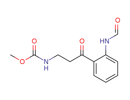 Methyl [3-(2-formamidophenyl)-3-oxopropyl]carbamate