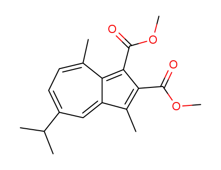 dimethyl 5-isopropyl-3,8-dimethylazulene-1,2-dicarboxylate