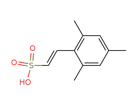 Molecular Structure of 805946-43-4 (Ethenesulfonic acid, 2-(2,4,6-trimethylphenyl)- (9CI))