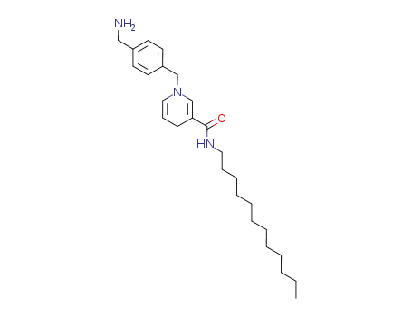 3-Pyridinecarboxamide,  1-[[4-(aminomethyl)phenyl]methyl]-N-dodecyl-1,4-dihydro-