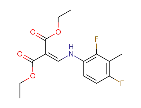 2-[(2,4-Difluoro-3-methyl-phenylamino)-methylene]-malonic acid diethyl ester