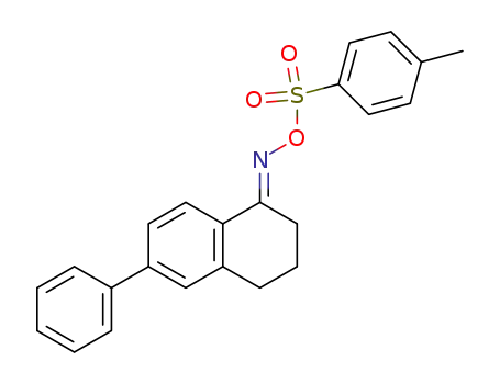 1(2H)-Naphthalenone, 3,4-dihydro-6-phenyl-,
O-[(4-methylphenyl)sulfonyl]oxime