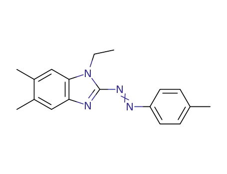 2-(p-Methylphenylazo)-1-ethyl-5,6-dimethylbenzimidazole