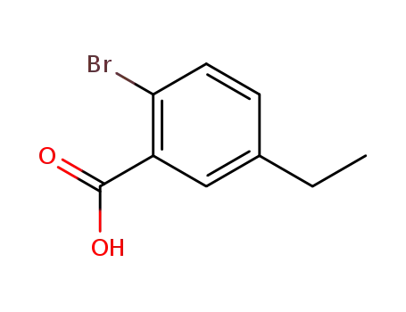Molecular Structure of 105459-30-1 (2-broMo-5-ethylbenzoic acid)