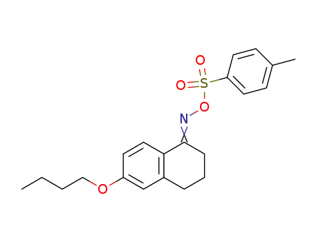 1(2H)-Naphthalenone, 6-butoxy-3,4-dihydro-,
O-[(4-methylphenyl)sulfonyl]oxime