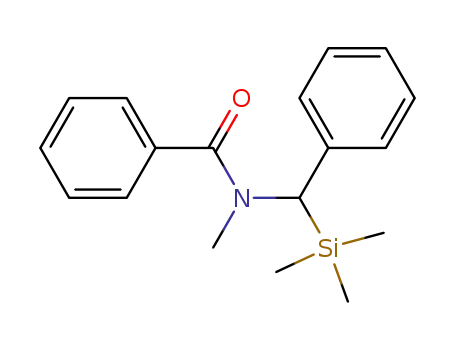 Benzamide, N-methyl-N-[phenyl(trimethylsilyl)methyl]-