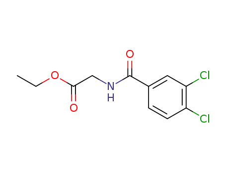 <i>N</i>-(3,4-dichloro-benzoyl)-glycine ethyl ester