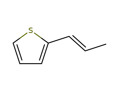 Thiophene, 2-(1-propenyl)-, (E)-