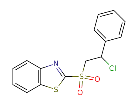 2-(2-Chloro-2-phenyl-ethanesulfonyl)-benzothiazole