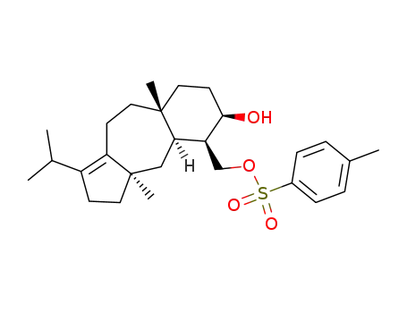 (3aR*,4aR*,5R*,6R*,8aS*)-3,3a,4,4a,5,7,8,8a,9,10-decahydro-3a,8a-dimethyl-5-<(tosyloxy)methyl>-1-isopropylbenz<f>azulen-6(2H)-ol