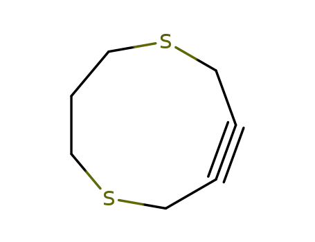 Molecular Structure of 153615-59-9 (1,5-dithia-7-cyclononyne)