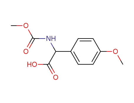 2-(메톡시카르보닐아미노)-2-(4-메톡시페닐)아세트산