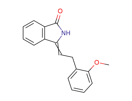 3-(2-o-methoxyphenylethylidene)isoindolinone