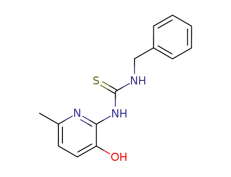 Thiourea, N-(3-hydroxy-6-methyl-2-pyridinyl)-N'-(phenylmethyl)-