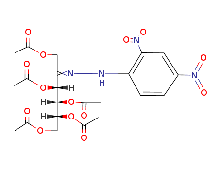 (2R,3S,4R,5Z)-1,2,4,6-TETRAACETYLOXY-5-[(2,4-DINITROPHENYL)HYDRAZINYL IDENE]HEXAN-3-YL] ACETATE