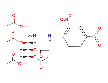 D-Fructose, (2,4-dinitrophenyl)hydrazone, 1,3,4,5,6-pentaacetate